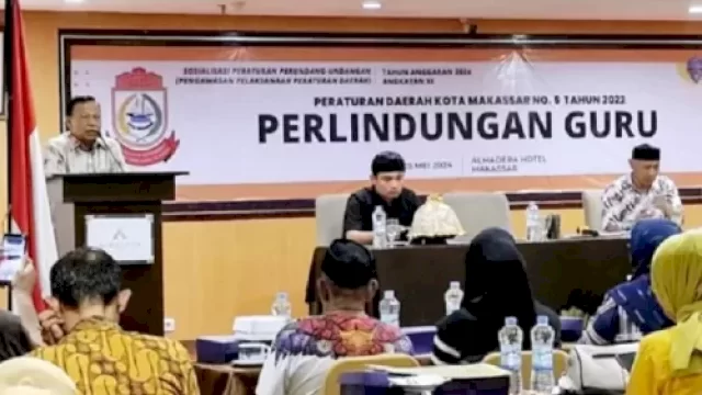 DPRD Makassar Gelar Sosialisasi Perda Perlindungan Guru