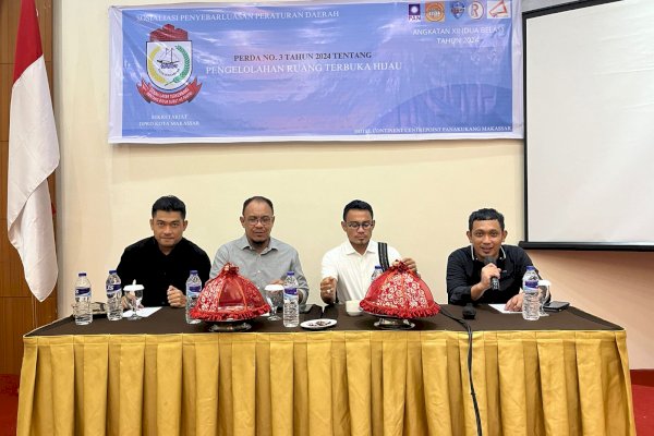 Sahruddin Said Edukasi Warga Soal Aturan Pengelolaan Ruang Terbuka Hijau