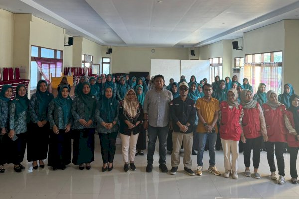 KPU Soppeng Sosialisasi Tahapan Pemilihan Serentak 2024 di Lalabata, Sasar Ibu-ibu PKK