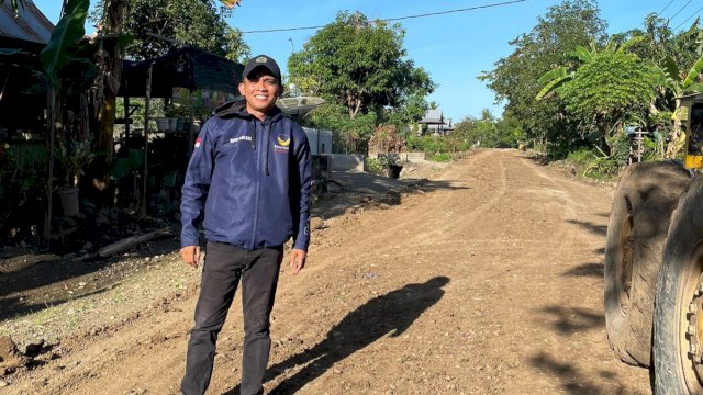 Progres pngerjaan jalan Anabanne