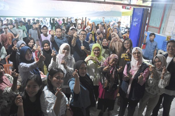 Disambut Sholawat Badar, Rezki Lutfi Ajak Warga Bontoala Berjuang untuk Menang