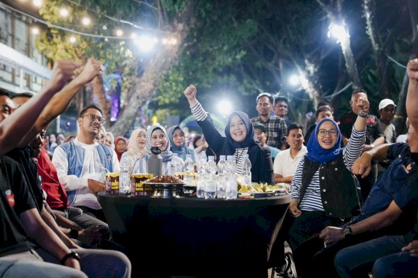 Sapa Ribuan Warga Manggala, Seto-Rezki Paparkan Program “Sehati untuk Makassar Nyaman”