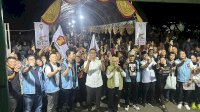 Dihadapan Ratusan Basis Pemilihnya, Ketua Gerindra Makassar Eric Horas Perkenalkan Pasangan Sehati
