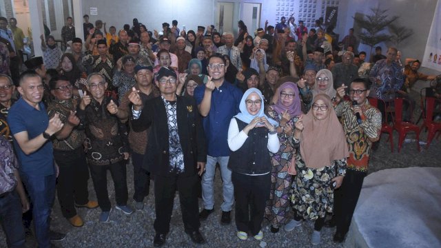 Andi Seto Asapa-Rezki Mulfiati Lutfi Hadiri Deklarasi Paguyuban Jawa Tengah Sulawesi Selatan.