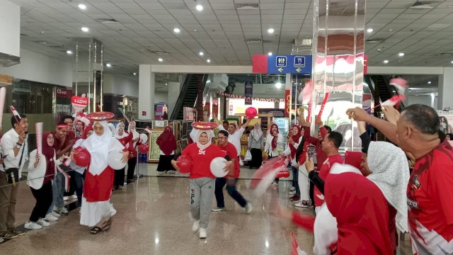 Kegitan Lomba di DKP Makassar.