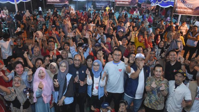 Pasangan Seto-Rezki Silaturahmi Bersama Warga Minasa Upa.