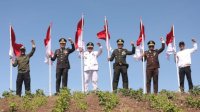 Semarak Merdeka ke-79, Bendera Sepanjang 770 Meter Dibentangkan di Bantaeng