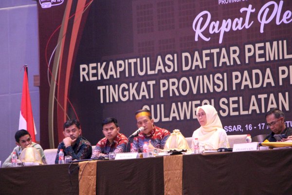 DPS Sulsel Sebanyak 6.694.450 Orang, KPU: Masyarakat Belum Terdaftar Silakan Lapor