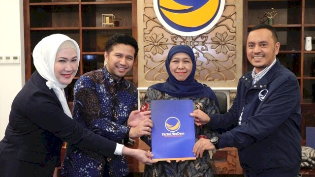 Partai NasDem Resmi Usung Khofifah-Emil Dardak di Pilgub Jatim.