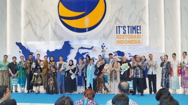 NasDem Gelar Fashion Show Nusantara.