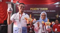 Pasangan Seto-Rezki Resmi Daftar Jadi Cawalkot dan Cawawalkot Makassar