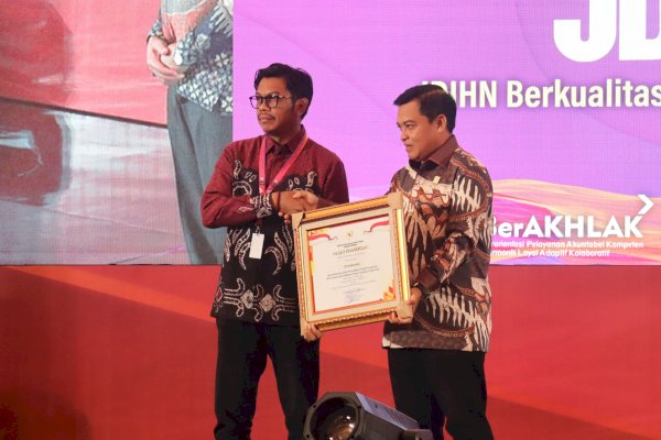 Raih Penghargaan JDIH Tingkat Nasional, Makassar Jadi Kota Terbaik di Zona Hukum Wilayah Tengah Indonesia