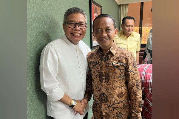 Silaturahmi Bersama Bahlil, Taufan Pawe Sebut Sosok Berkinerja Baik dan Amanah