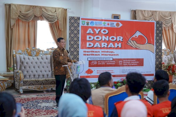 Pemkab Pangkep – Unhas Gelar Donor Darah