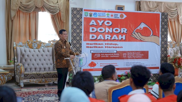 Pemkab Pangkep &#8211; Unhas Gelar Donor Darah