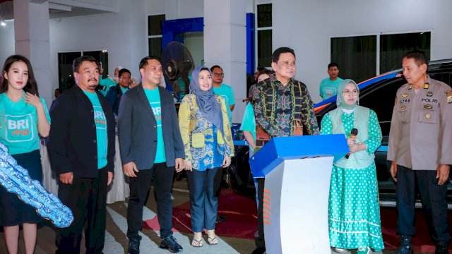 Bupati Barru Suardi Saleh Hadiri Panen Hadiah Simpedes.