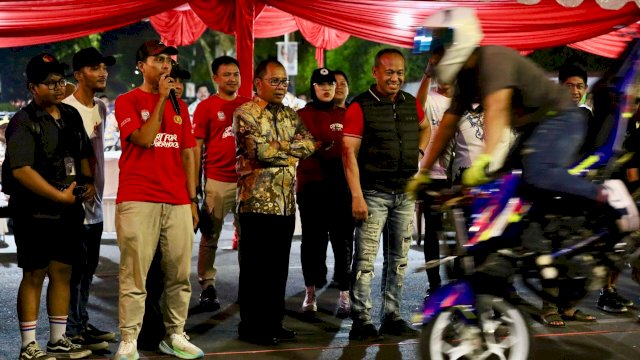 Dispora-Polrestabes Makassar Gelar Lantang Bangia Run Race