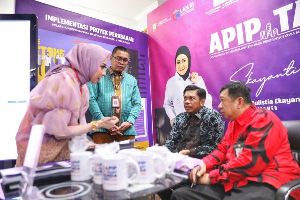 Hadiri Pameran Implementasi Proyek Perubahan Latpimnas, PJ Sekda Harap Bawa Perubahan Positif Bagi Pelayan Publik