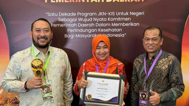 Makassar Terima UHC Award 2024.