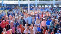 Bupati Pangkep Yusran Semangati Kader Posyandu yang Ikut Jambore, Galakkan Germas