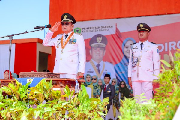 HUT Kemerdekaan RI di Barru Berjalan Sukses dan Khidmat