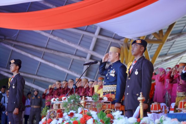 Bupati Pangkep Yusran Irup HUT ke-79 Kemerdekaan RI