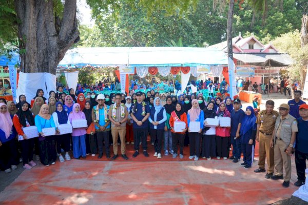 Bupati Pangkep Yusran Sapa Kader Posyandu di Wilayah Kepulauan