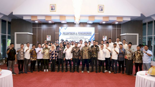 Pelantikan dan Pengukuhan BPC HIPMI Barru.