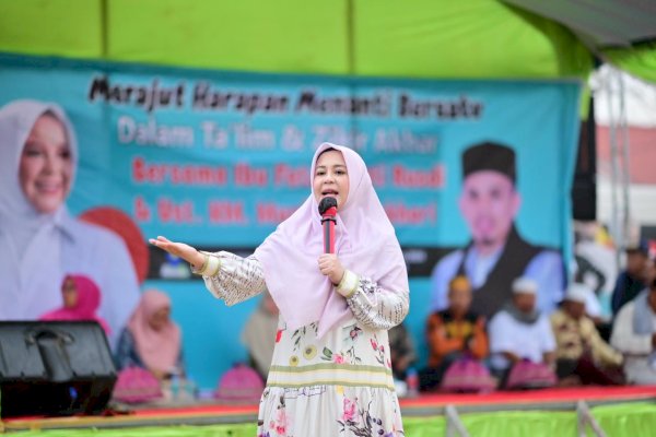 Kunjungan ke Turatea Jeneponto, Fatmawati Disambut Lantunan Selawat dan Kasidah