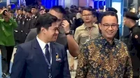 Anies Tiba di Kongres III Partai NasDem, Kenakan Batik Lengan Panjang-Disambut Riuh Kader