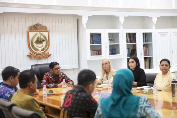 Pj Sekda Kota Makassar Diskusi Peningkatan Tata Kelola Keuangan Dengan Asian Development Bank