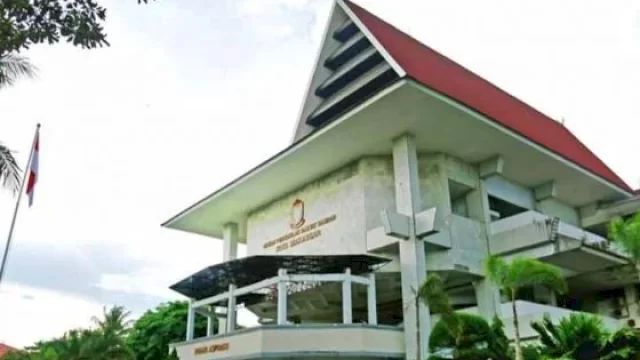 Kantor DPRD Makassar.