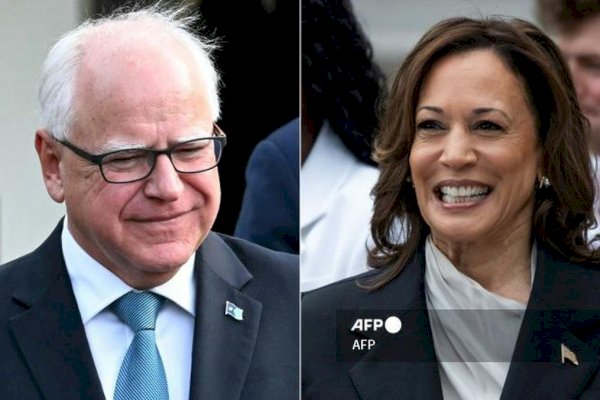 Gandeng Tim Walz dalam Pilpres AS, Ini Isi Pesan Kamala Harris