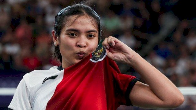 Gregoria Raih Perunggu Olimpiade Paris 2024.(F-INT)