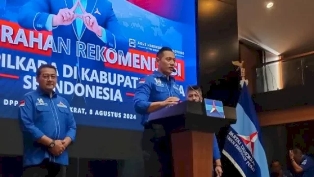 Ketua Umum Demokrat Agus Harimurti Yudhoyono.(F-INT)