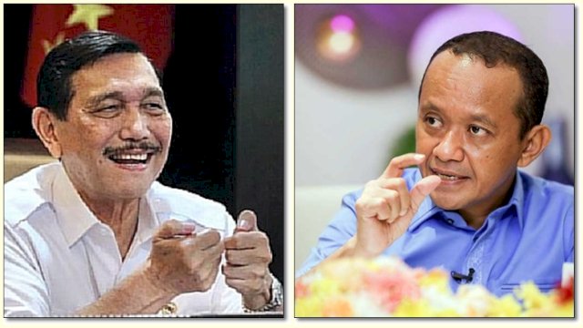 Luhut dan Bahlil.(F-INT)