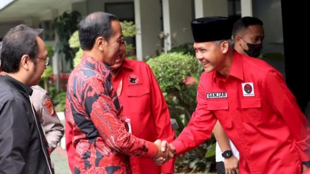 Presiden Jokowi-Ganjar Pranowo.(F-INT)