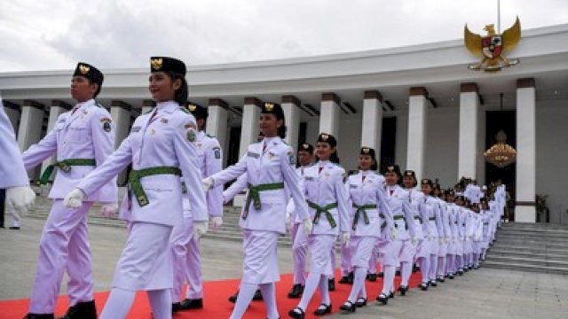 Heboh Paskibraka Diduga Dipaksa Lepas Jilbab.(F-INT)