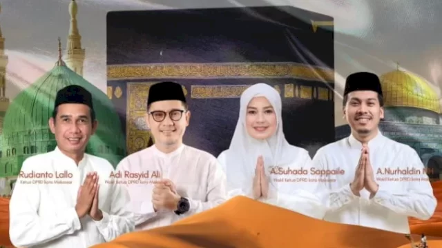 DPRD Makassar Ucapkan Selamat Hari Raya Idul Fitri 1445 Hijriah