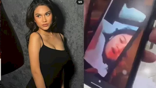 Viral Video Syur Diduga Mirip Azizah Salsha Istri Pratama Arhan.(F-INT)