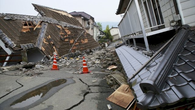 Jepang Keluarkan Peringatan Gempa Dahsyat Usai Gempa M 7,1.(F-INT)