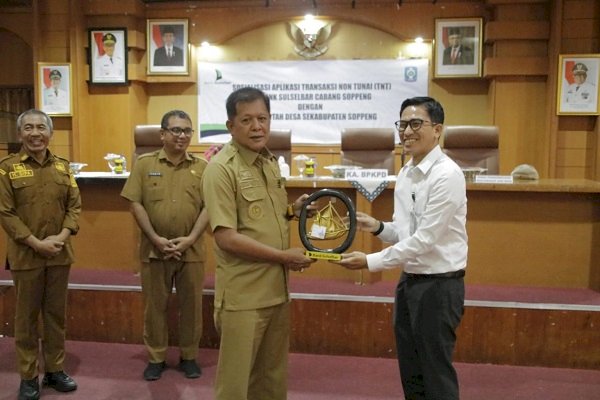 Bank Sulselbar Cabang Soppeng Sosialisasi Aplikasi TNT