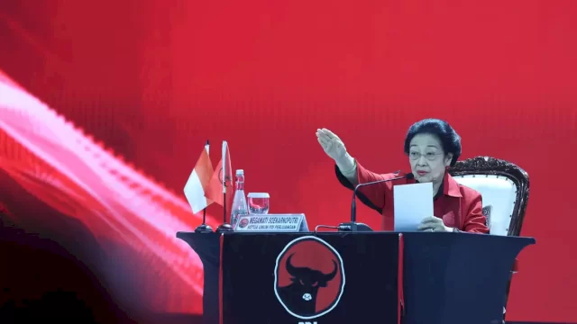 Ketua Umum PDI Perjuangan Megawati Soekarno Putri.(F-INT)