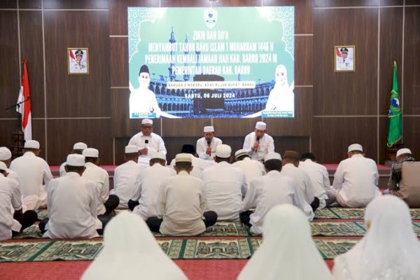 Pemkab Barru Gelar Doa dan Zikir Bersama Sambut Tahun Baru Islam 1446 H