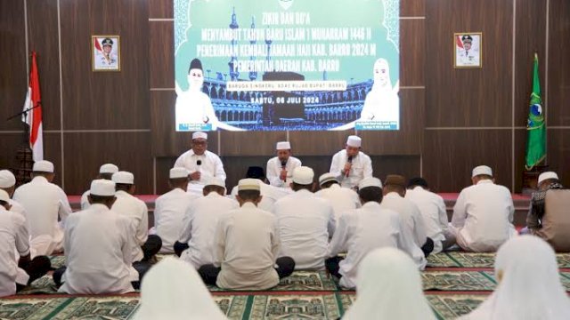 Pemkab Barru Gelar Doa dan Zikir Bersama Sambut Tahun Baru Islam 1446 H