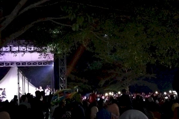 Telan Anggaran 190 Juta, Penampilan Selfi Yamma di Barru Diduga Pake Sound Lokal