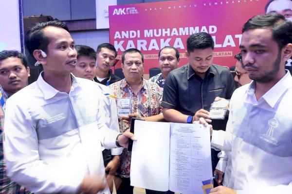 Tim AMK Protes Lokasi Musda Hipmi Sulsel Tiba-tiba Dipindahkan