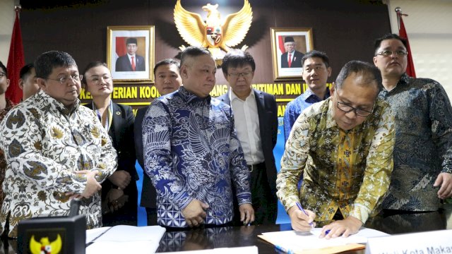 Danny Pomanto Resmi Teken Perjanjian Kerjasama PSEL Kota Makassar, Akhir Tahun Ground Breaking