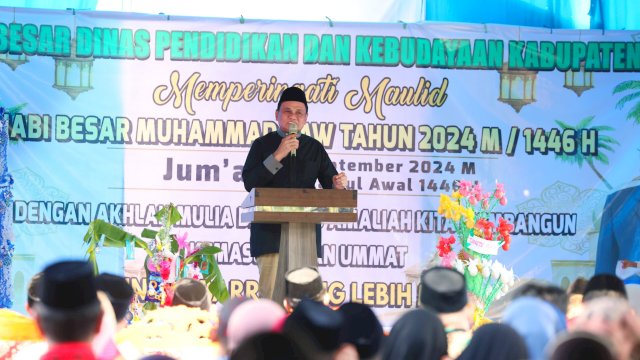 Bupati Barru sebut semua Guru adalah Teladan dan teladan terbaik adalah Rasulullah SAW