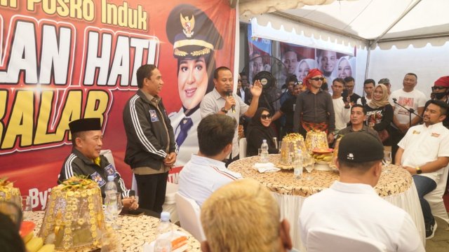 Pendukung Andalan Hati Sambut Andi Sudirman di Takalar